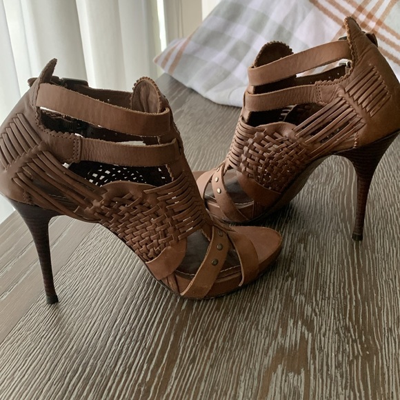 All Saints Spitalfields strappy heel/bootie - Picture 4 of 6